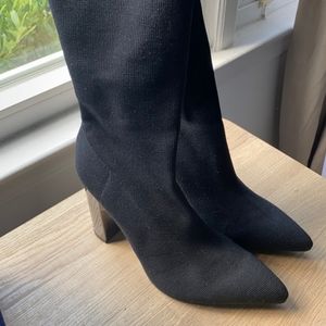 Zara thigh high boots